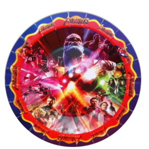 Plato Pastelero Avengers 10 pzas