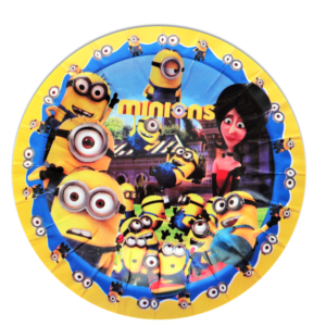 Plato Pastelero Minions 10 pzas