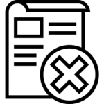 Icono Cancelación