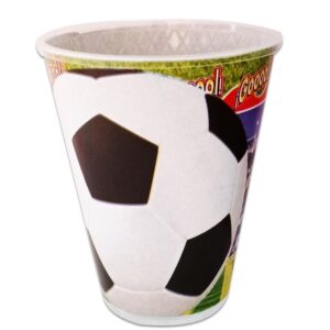 Vaso Desechable Balon Futbol 10 pzas