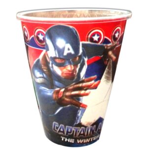 Vaso Desechable Capitan America 10 pzas