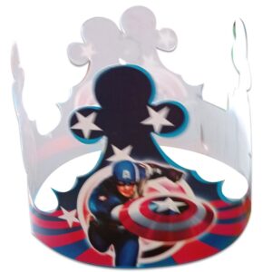 Corona Capitan America 10 pzas