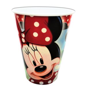 Vaso Desechable Minnie Mouse Roja 10 pzas