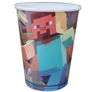 Vaso Desechable Minecraft 10 pzas