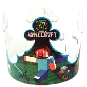 Corona Minecraft 10 pzas