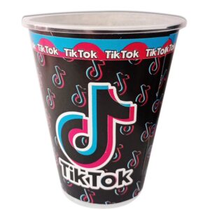 Vaso Desechable Tik Tok 10 pzas
