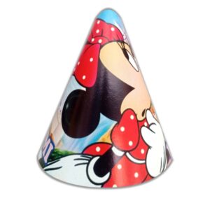 Gorro Minnie Mouse Roja 20 pzas