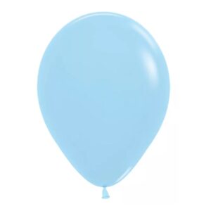 Globos Látex liso Azul Cielo 10" con 50pzas