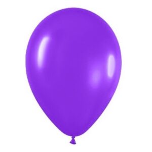 Globos Látex liso Morado 10" con 50pzas