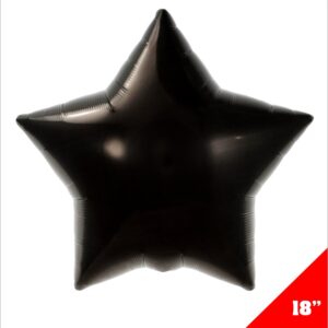 Estrella Metalica 18" Negra
