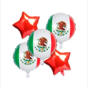 Set Globos Metalicos Mexico