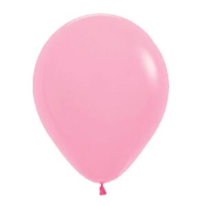Globos Látex liso Rosa Claro 10" con 50pzas