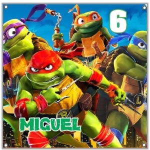 Lona Personalizada Tortugas Ninja
