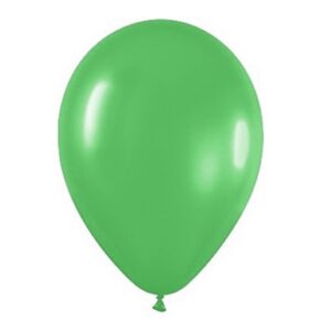 Globos Látex liso Verde Limon 10" con 50pzas