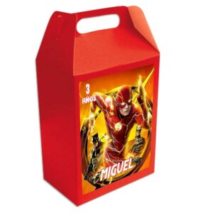 caja dulcera personalizada the flash