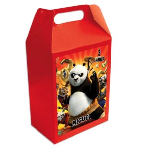 CAJA DULCERA PERSONALIZADA KUNG FU PANDA