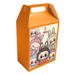 Caja dulcera personalizada labubu