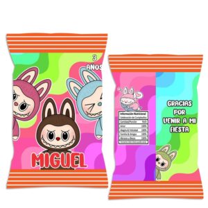 chip bag personalizada labubu