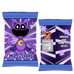 chip bag dulceras personalizada catnap