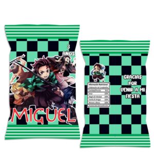 chip bag dulceras personalizada DEMON SALYER