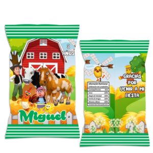 chip bag dulceras personalizada granja de zenon