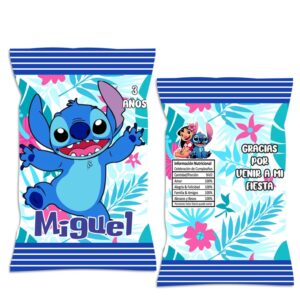 chip bag dulceras personalizada LILO Y STICH