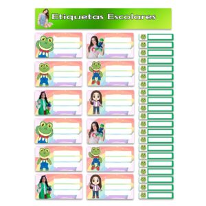 etiquetas escolares personalizadas Lara Campos Rhenne