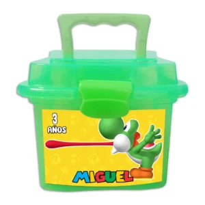 lonchera dulcera de plastico personalizada yoshi