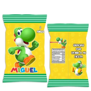 chip bag dulceras persoanlizadas yoshi