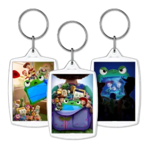 10 Llaveros de Acrilico Personalizado TOY STORY 5 Recuerdo Fiesta