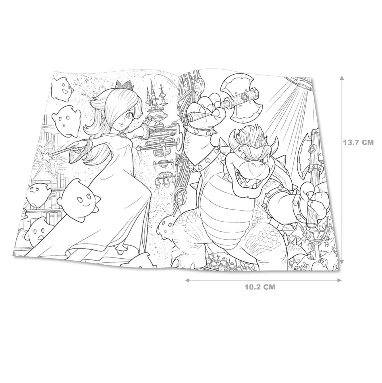 MINI LIBRO PERSONALIZADO Mario Bros Galaxy